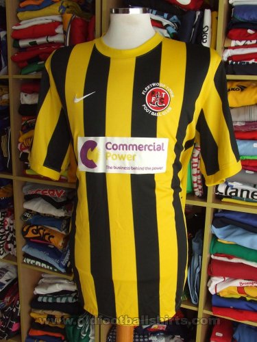 Fleetwood Town Away football shirt 2009 - 2011