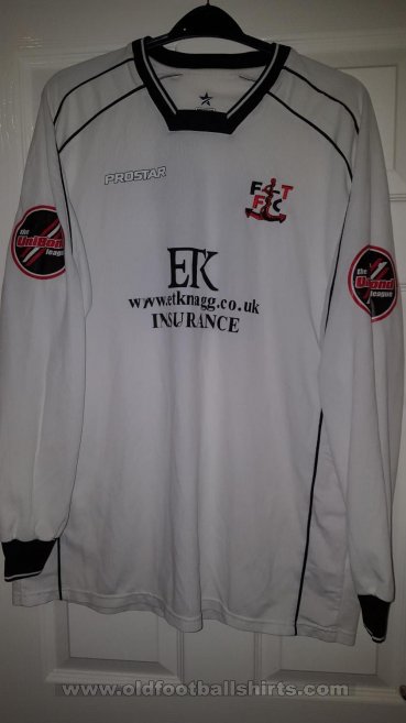 Fleetwood Town Away football shirt 2004 - 2006
