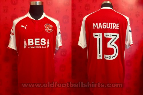 Fleetwood Town Home football shirt 2017 - 2018