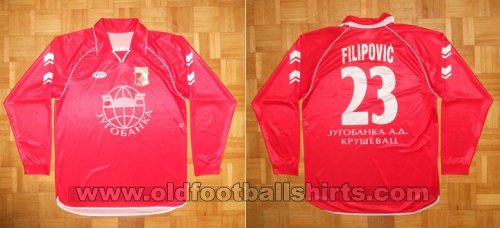 Napredak Kruševac Home football shirt 1999 - 2000