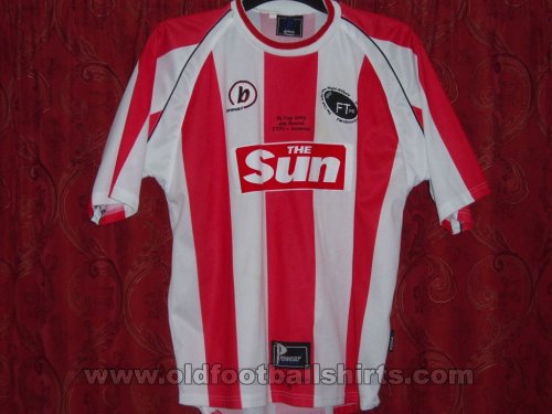 Farnborough FC Cup Shirt football shirt 2002 - 2003