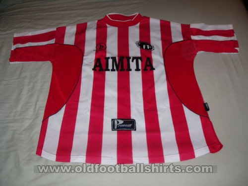 Farnborough FC Home football shirt 2001 - 2002