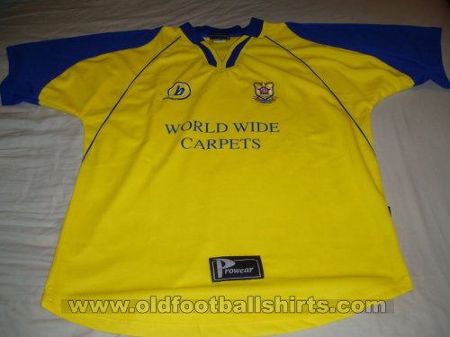 Farnborough FC Away football shirt 2004 - 2005