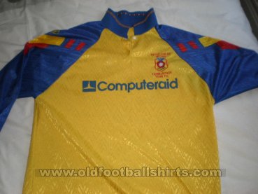 Farnborough FC Home football shirt 1991 - 1992
