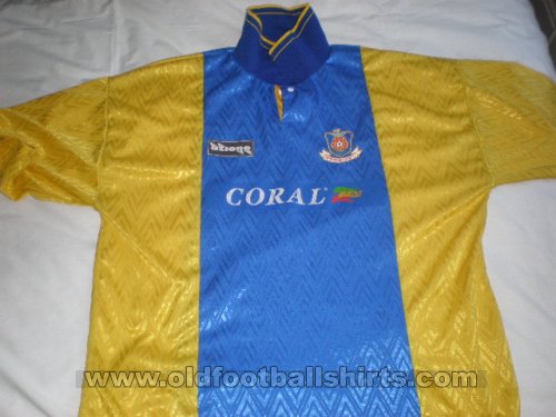 Farnborough FC Home football shirt 1995 - 1996