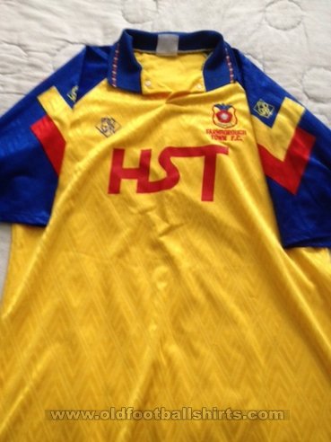 Farnborough FC Home football shirt 1991 - 1992