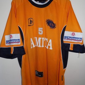 Farnborough FC Away football shirt 2004 - ? sponsored by Aimita