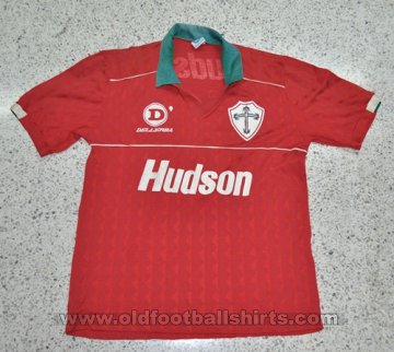Portuguesa de Desportos Home football shirt 1990 - 1991