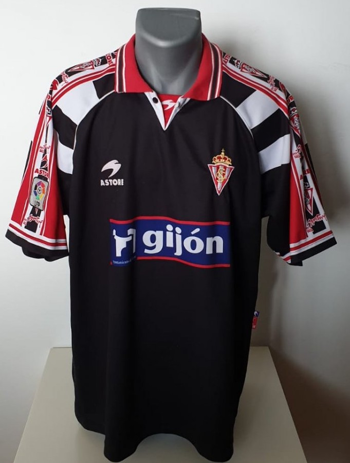 Sporting de Gijón 2003-04 Home Kit