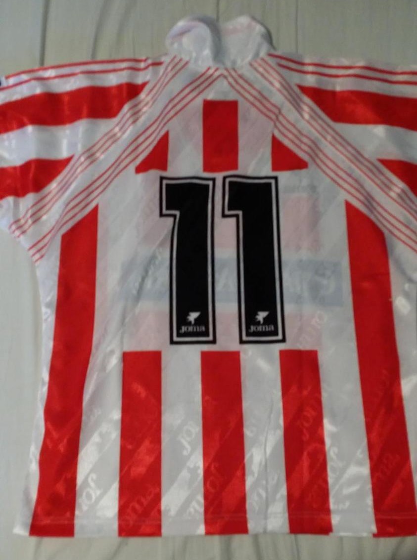 Maillot Sporting Gijón 1994-1995 - Vintage - Taille L - Football