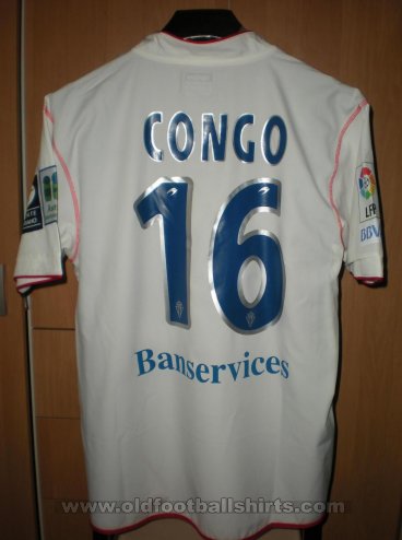 Sporting Gijon Away football shirt 2005 - 2007