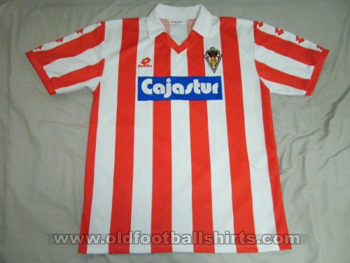 Sporting Gijon Home football shirt 1993 - 1994