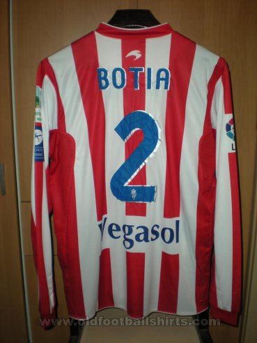 Sporting Gijon Home football shirt 2009 - 2010