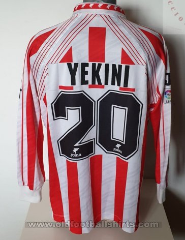 Sporting Gijon Home football shirt 1995 - 1996