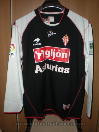 Sporting Gijon Third football shirt 2007 - 2008