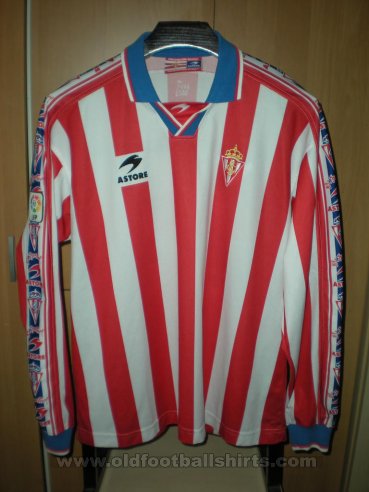 Sporting Gijon Home football shirt 1997 - 1998