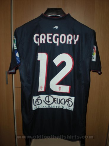 Sporting Gijon Third football shirt 2010 - 2011