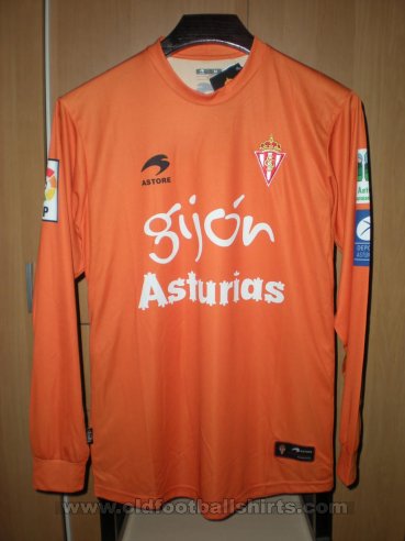 Sporting Gijon Goalkeeper football shirt 2010 - 2011