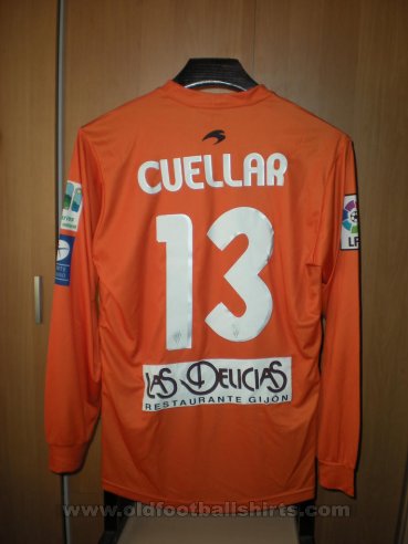 Sporting Gijon Goalkeeper football shirt 2010 - 2011