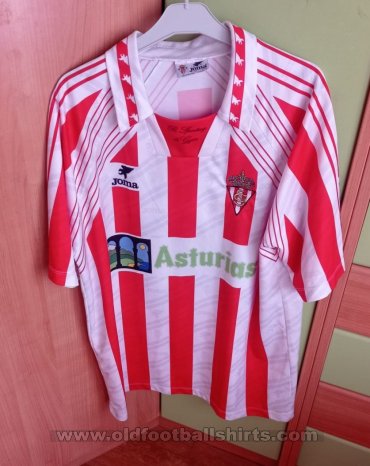 Sporting Gijon Away football shirt 1995 - 1996