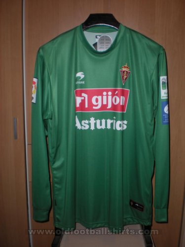 Sporting Gijon Goalkeeper football shirt 2009 - 2010