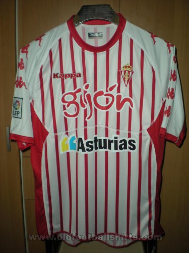 Sporting Gijon Home football shirt 2011 - 2012