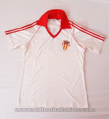 Sporting Gijon Away football shirt 1982 - 1986