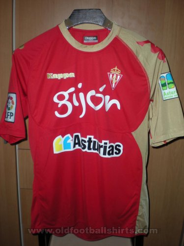 Sporting Gijon Away football shirt 2011 - 2012