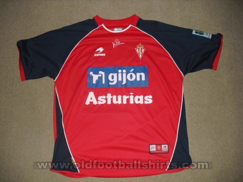 Sporting Gijon Training/Leisure football shirt 2005 - 2006