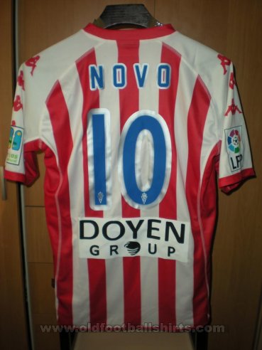 Sporting Gijon Home football shirt 2011 - 2012