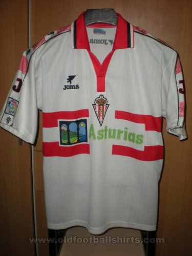 Sporting Gijon Away football shirt 1996 - 1997