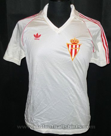 Sporting Gijon Away football shirt 1981 - 1984