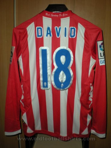 Sporting Gijon Home football shirt 2012 - 2013