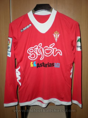 Sporting Gijon Away football shirt 2012 - 2013