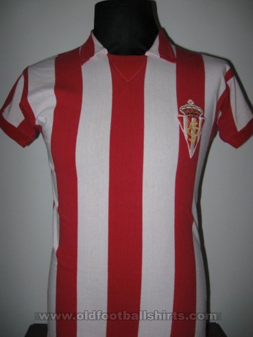 Sporting Gijon Home football shirt 1978