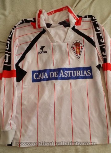 Sporting Gijon Away football shirt 1994 - 1995