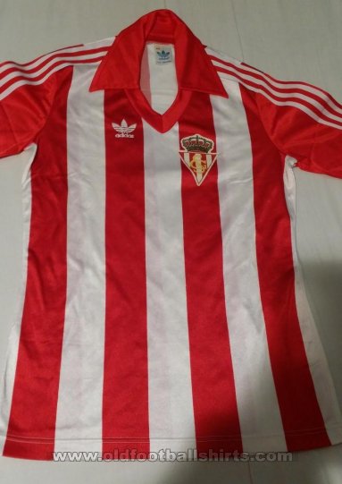 Sporting Gijon Home football shirt 1981 - 1983