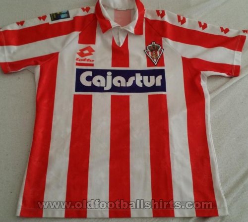 Sporting Gijon Home football shirt 1992 - 1993
