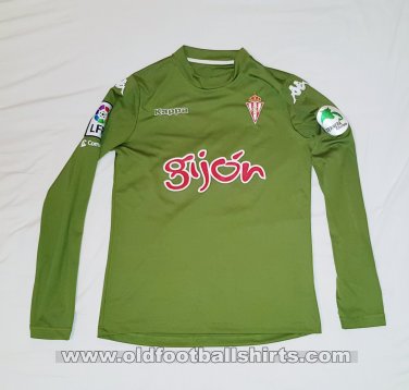Sporting Gijon Third football shirt 2014 - 2015