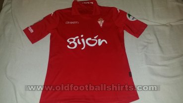 Sporting Gijon Away football shirt 2013 - 2016
