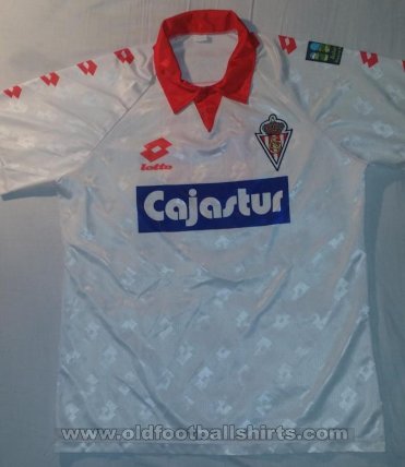 Sporting Gijon Away football shirt 1991 - 1993