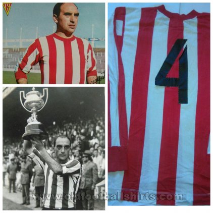 Sporting Gijon Home football shirt 1964 - 1965
