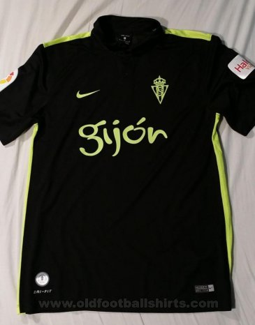 Sporting Gijon Away football shirt 2016 - 2017