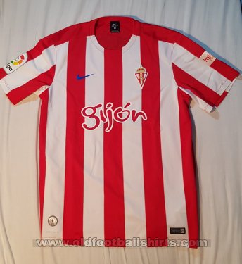Sporting Gijon Home football shirt 2016 - 2017