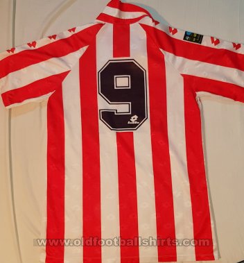 Sporting Gijon Home football shirt 1991 - 1992