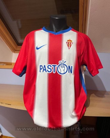 Sporting Gijon Home football shirt 2018 - 2019