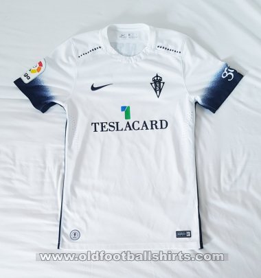 Sporting Gijon Away football shirt 2017 - 2018