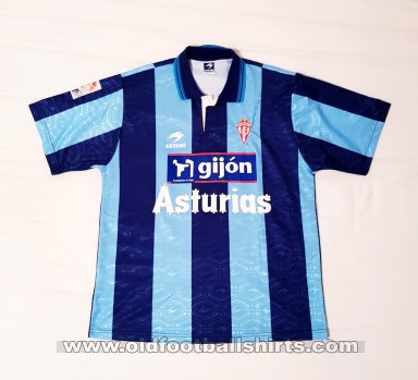 Sporting Gijon Third football shirt 2002 - 2003