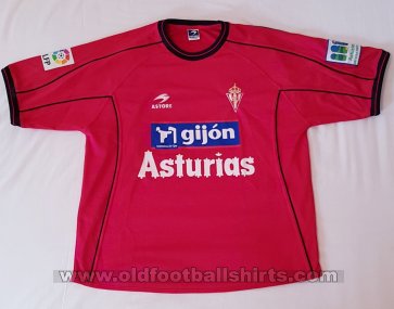Sporting Gijon Third football shirt 2003 - 2004