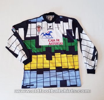 Sporting Gijon Goalkeeper football shirt 1996 - 1997